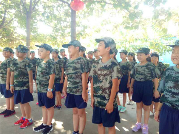 孩子們開心準備迎接各項挑戰(zhàn)