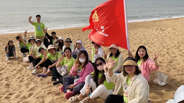 易視界精英海灘會(huì)議進(jìn)行中