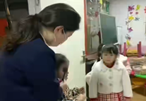 易視界走進(jìn)未來(lái)之星幼兒園視力普查